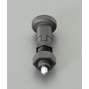 M12x20mm[ダブルナット]インデックスプランジャー/樹脂製 エスコ