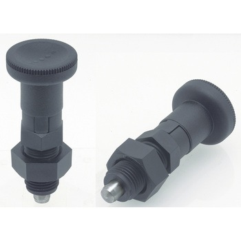 M16x26mm[ダブルナット]インデックスプランジャー/樹脂製 エスコ