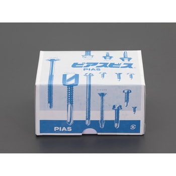 4x13mm ピアスビス(ナベ頭/ステンレス/1000本) エスコ