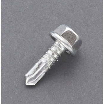 6x45mm ピアスビス(六角頭/鉄/40本) エスコ