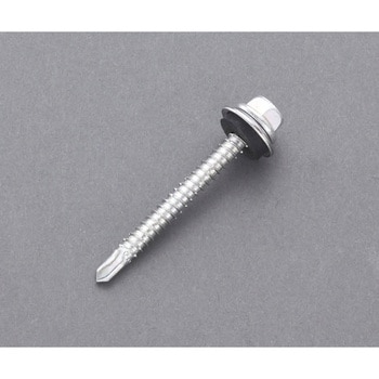 5x25mm ピアスビス(六角頭/シール付/鉄/40本) エスコ