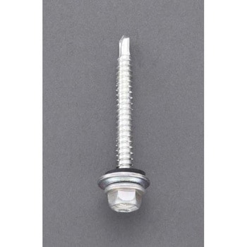 6x25mm ピアスビス(六角頭/シール付/鉄/40本) エスコ