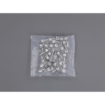 6x45mmピアスビス(六角頭シール付/ステンレス/30本 - エスコ