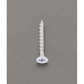 3.8x25mm コーススレッド(鉄/ホワイト/100本) エスコ