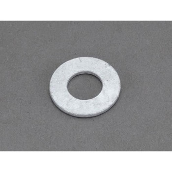 M10x21x2.0mm 平ワッシャー(どぶメッキ/40枚) エスコ