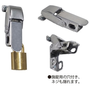 55.7x22mm パッチン(ステンレス製) エスコ