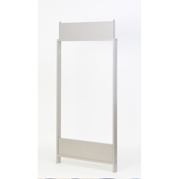 814x380x1500mm/4段ラック棚(折畳式) エスコ