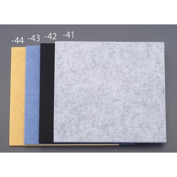 300x300mm 硬質フェルトボード(吸音型/ブラック) エスコ