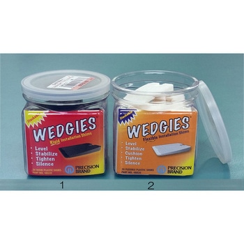 49x29x10mm ウェッジシム(ソフト/2個) エスコ