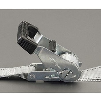 226kg/25mmx4.8mベルト荷締機(エンドレス・ラチェット式 エスコ