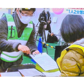 防犯ベスト(赤) エスコ