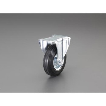 160mm キャスター(固定金具/耐熱) エスコ