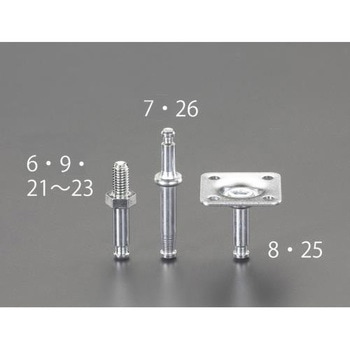 M8x25mm ねじステム(40mm用/4個) エスコ
