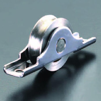30mm 戸 車(丸レール用・ステンレス製) エスコ