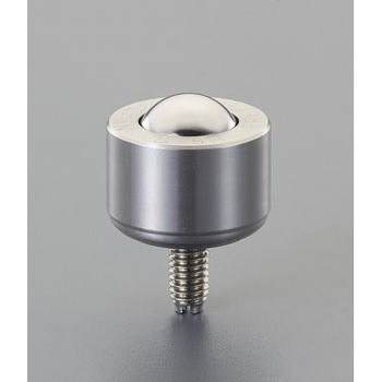 24.0x32.5mm [ステンレス製]ボールキャスター(ネジ式) エスコ