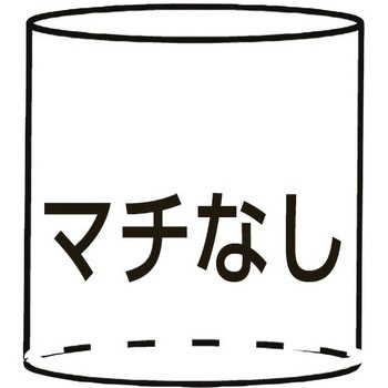 100x210mm ポリ袋(50枚) エスコ