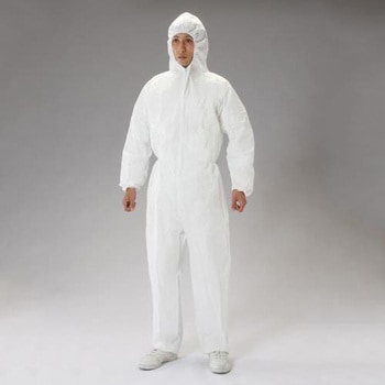 [3L] 防護服(使い捨て/粉体防護用) エスコ