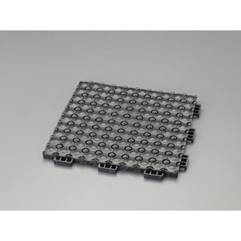300x 300mm 疲労軽減マット(連結式/黒) エスコ