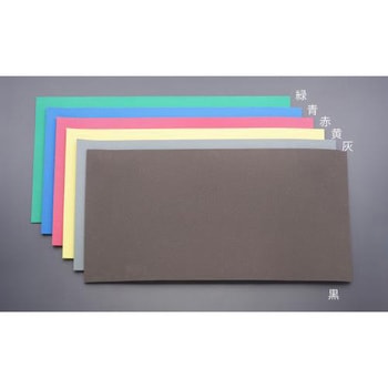 500x1000x15mm 発泡ポリエチレンフォーム(緑/4枚) エスコ