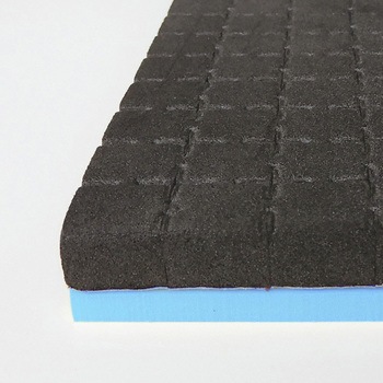 330x495x10mm 発泡ポリエチレンフォーム(切れ目付/青 エスコ