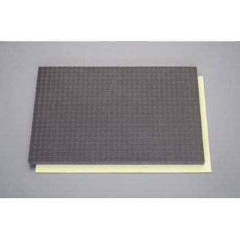 330x495x20mm 発泡ポリエチレンフォーム(切れ目付/黄 エスコ
