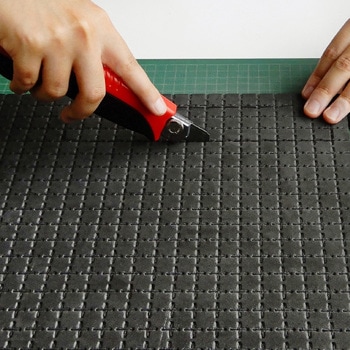 330x495x20mm 発泡ポリエチレンフォーム(切れ目付/黄 エスコ