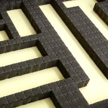 330x495x20mm 発泡ポリエチレンフォーム(切れ目付/黄 エスコ