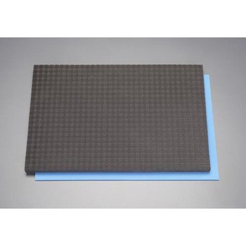 330x495x20mm 発泡ポリエチレンフォーム(切れ目付/青 エスコ
