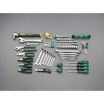 [60個組] 工具セット(3/8") エスコ