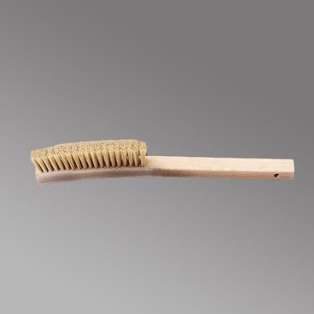 28x350mm 耐静電ブラシ(豚毛/長柄) エスコ