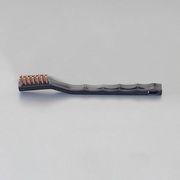 180mm 樹脂ハンドルブラシ(青銅) エスコ