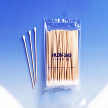 Φ4.7x150.0mm 工業用綿棒(100本)片面/木軸 エスコ