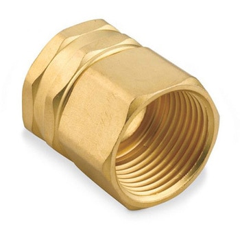 1/2"NPTx3/4"NHスイベルコネクター(雌ねじ) - エスコ