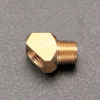 R 1/4"xRc1/4"/45° エルボ エスコ