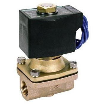 AC200V・Rc1/4" 2方向電磁弁(パイロットキック式) エスコ