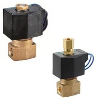 AC100V・Rc1/4"(1.5mm) 3方向電磁弁 エスコ