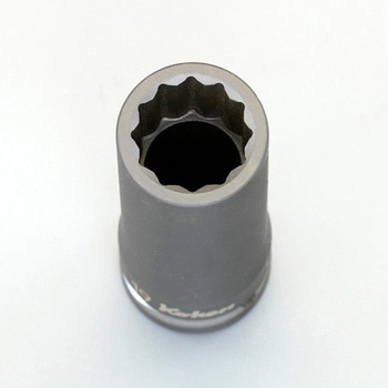 1/2"DR/10mm ディープインパクトソケット(十二角) エスコ