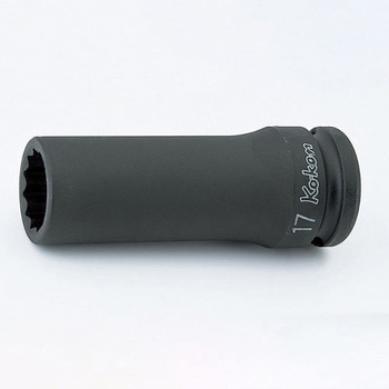 1/2"DR/24mm ディープインパクトソケット(十二角) エスコ