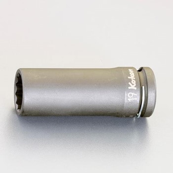 1/2"DR/32mm ディープインパクトソケット(十二角) エスコ