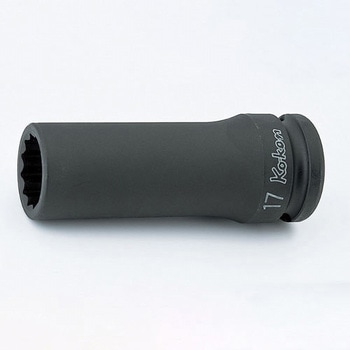 1/2"DR/33mm ディープインパクトソケット(十二角) エスコ