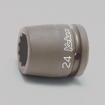 3/4"DRx27mm インパクトソケット(十二角) エスコ