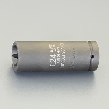 1/2"DRxE24 インパクト用ハブボルトソケット(E形) - エスコ