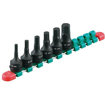 1/2"DR [INHEX]インパクトソケットセット(6個組) エスコ