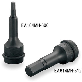1/2"DR/12x75mm[INHEX] インパクトビットソケット エスコ