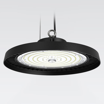 高天井 吊下げ式LED投光器 200W 32000lm 高天井灯 広角 ワイド照射 GOODGOODS(グッド・グッズ)