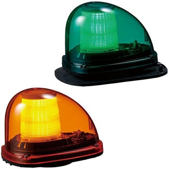 パトライト　LED流線型回転灯(表示灯) 道路維持作業車用 黄色 SLFM-M1GBD-Y　新品未使用