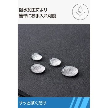 マウスパッド 布製 撥水 高耐久 ほつれにくい 滑り止め 抗菌 光学式/レーザー/BlueLED対応 クッション性 - エレコム