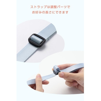 カメラストラップ 首掛け / 肩掛け / たすき掛け チェキ instax 写ルンです コンデジ対応 長さ調整可 - エレコム