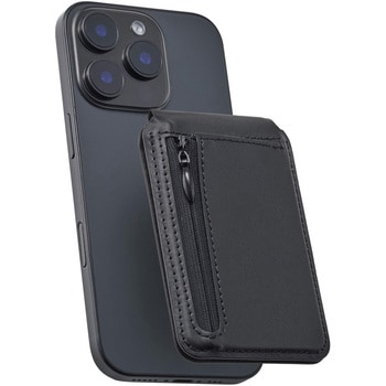 AMS-MAGCWSBK MagSafe �J�[�h�E�H���b�g �X�^���h iPhone�p ���C�h�~�V�[�g�t 2�����[+���K�|�P�b�g ���z��p �}�b�g�f�� �G���R�� 64711958