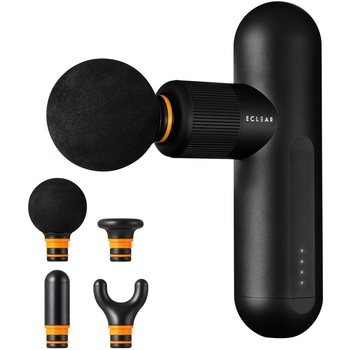 リフレッシュガン ヘビーモデル 4段階 セルフケア 静音 アルミ合金 ECLEAR エレコム